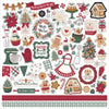 Echo Park - Baking Christmas Cheer 12x12 Element Sticker Sheet