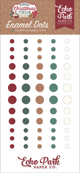 Echo Park - Baking Christmas Cheer Enamel Dots 60/Pkg