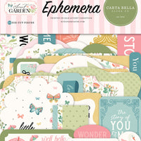 Carta Bella - Secret Garden Ephemera 34/Pkg