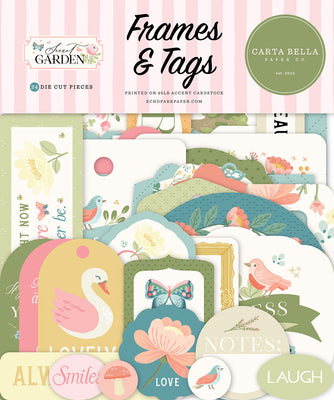 Carta Bella - Secret Garden Frames & Tags 34/Pkg