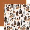 Carta Bella - Handmade Halloween Paper - Haunted Halloween Street