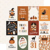 Carta Bella - Handmade Halloween Paper - 3 x 4 Journaling Cards