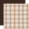 Carta Bella - Handmade Halloween Paper - Halloween Plaid