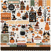 Carta Bella - Handmade Halloween Cardstock Stickers - Element