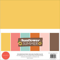 Carta Bella - Sunflower Summer Solids Paper Pack 12x12