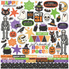 Echo Park - Halloween Parade 12x12 Cardstock Sticker Sheet