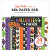 Echo Park - Halloween Parade 6x6 Paper Pad - 24 Sheets