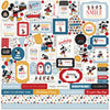 Echo Park - Mouse and Me Birthday Element Sticker Sheet