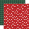 Echo Park - North Pole Christmas Paper - Arctic Snowflakes
