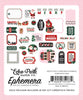 Echo Park - North Pole Christmas Ephemera 33/Pkg