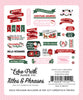 Echo Park - North Pole Christmas Titles & Phrases 32/Pkg