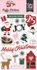 Echo Park - North Pole Christmas Puffy Stickers 22/Pkg