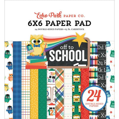 Echo Park - Off to School 6x6 Paper Pad