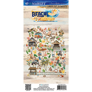 49 and Market - Beach Vibes Laser Cut Elements