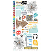 49 and Market - Level Up 6 x 12 Rub-On Transfers - Gamer
