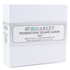 49 and Market Foundations Square Album - White