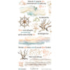 49 and Market - Coastal Soul 12 x 12 Blendable Rub-On Transfers
