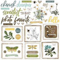 49 and Market - Krafty Garden Collection Bundle With Custom Chipboard