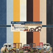 49 and Market - Rust & Revs 2.0 - Solids Collection Pack 12x12