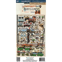 49 and Market - Rust & Revs 2.0 - Laser Cut Elements