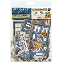 49 and Market - Rust & Revs 2.0 - Die Cut Elements