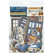 49 and Market - Rust & Revs 2.0 - Die Cut Elements