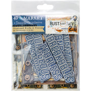 49 and Market - Rust & Revs 2.0 - Chipboard Set