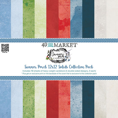 49 and Market - Summer Porch - 12x12 Foundations Paper Pack