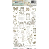 49 and Market - The Quiet Observer 6x12 Essential Rub Ons