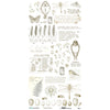 49 and Market - The Quiet Observer 6x12 Essential Rub Ons