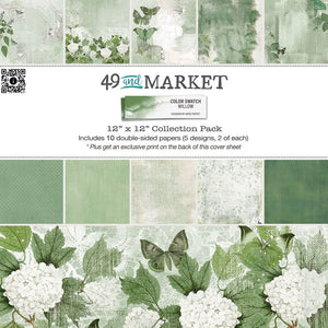 49 and Market - Color Swatch Willow - 12"x12" Collection Pack
