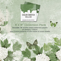 49 and Market - Color Swatch Willow - 6"x8" Collection Pack
