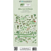 49 and Market - Color Swatch Willow - Laser Cut Elements