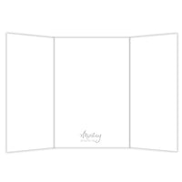 Mintay Basic - Trifold Card Base White - 5pcs