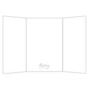 Mintay Basic - Trifold Card Base White - 5pcs