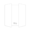 Mintay Basic - Gatefold Card Base White - 5pcs