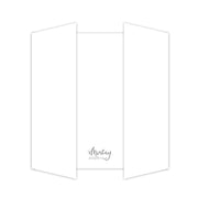 Mintay Basic - Gatefold Card Base White - 5pcs