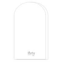 Mintay Basic - Arch Card Base White - 5pcs