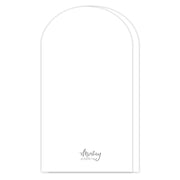 Mintay Basic - Arch Card Base White - 5pcs