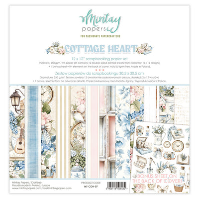 Mintay - Cottage Heart 12x12 Collection Pack