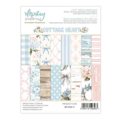 Mintay - Cottage Heart 6x8 Add On Paper Pack