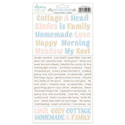 Mintay - Cottage Heart Paper Stickers - Words