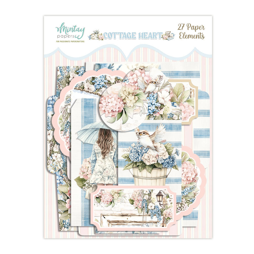 Mintay - Cottage Heart Paper Elements 27/Pkg