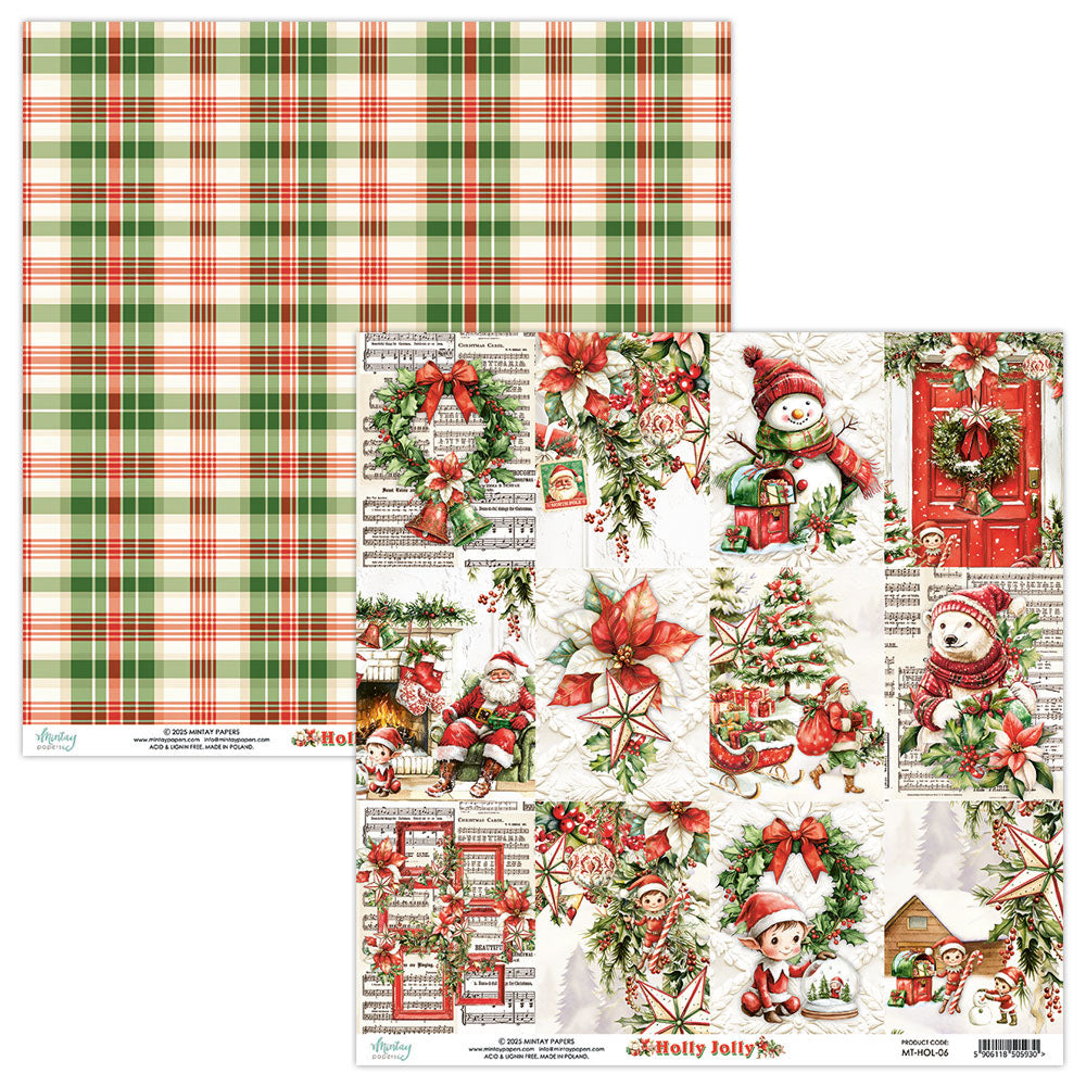 Mintay - Holly Jolly Paper - 06