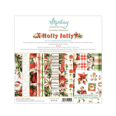 Mintay - Holly Jolly 8x8 Paper Pad