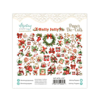 Mintay - Holly Jolly Paper Die Cuts 60/Pkg