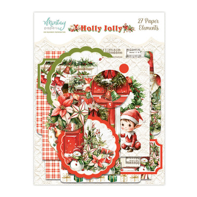 Mintay - Holly Jolly Paper Elements 27/Pkg