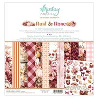 Mintay - Rust & Rose 12x12 Paper Set