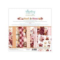 Mintay - Rust & Rose 8 x 8 Paper Pad