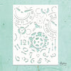 Mintay - Decorative Stencil - Mixed 7